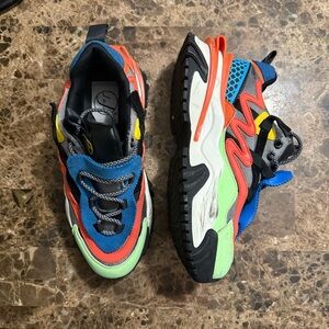 Javi Swifty Colorful Kids Sneakers Size 5.5Y